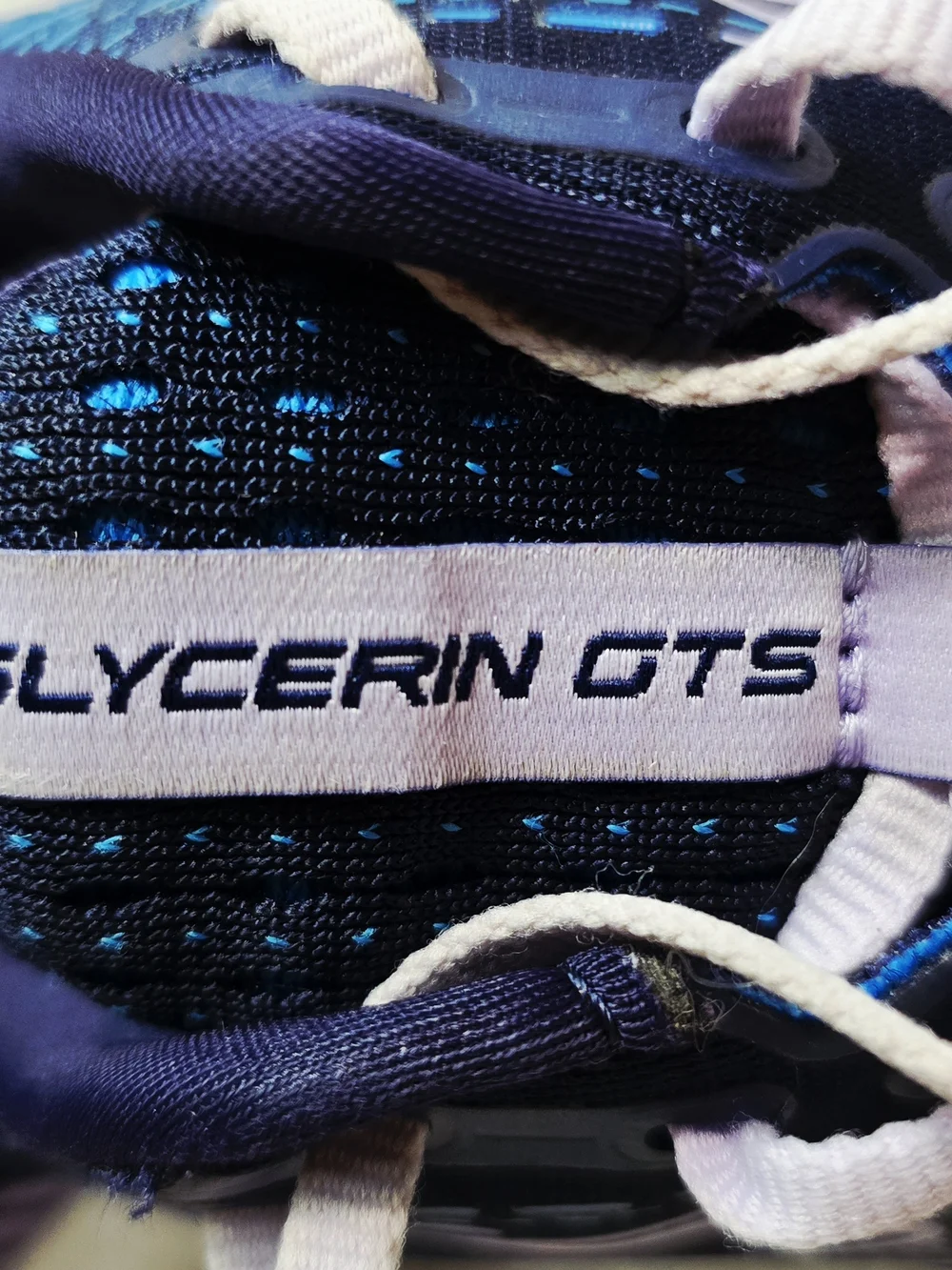 Brooks Glycerin GTS 20 Women's Running Shoes Size 10 B Medium Blue Purple